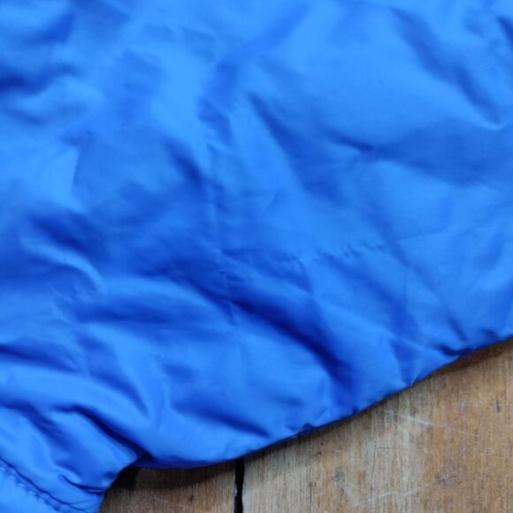 L L Bean Mountain Bound reversible jacket Medium coat blue winter skiing snow - Picture 13 of 13
